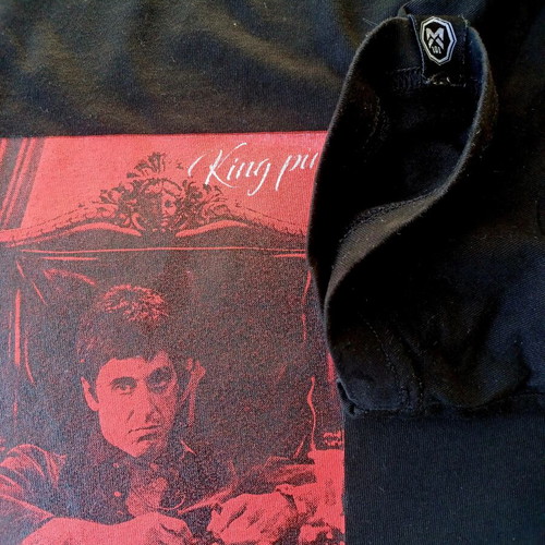 Scarface T-shirt Mafia 101 used, size XL, black and red