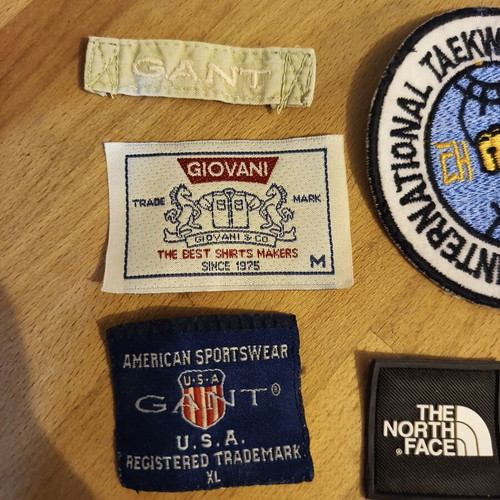 Sewing patches used, pack