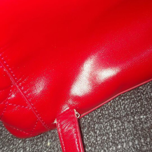 Moschino red backpack like new