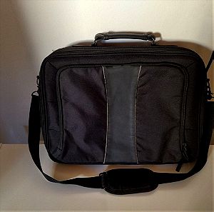 Τσάντα Ώμου / Χειρός για Laptop 15.6" σε Μαύρο χρώμα