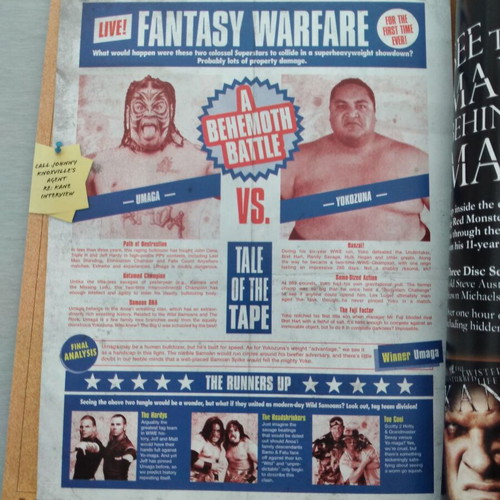 WWE Magazine Holiday 2008 used, John Cena cover