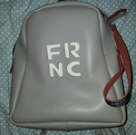 FRNC backpack like new, pink ice color with small wallet