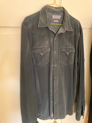 Ralph Lauren Polo Jeans Company Πουκάμισο Slim Fit Large μεταχειρισμένο, μαύρο