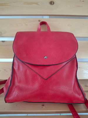 Backpack red, new with large capacity