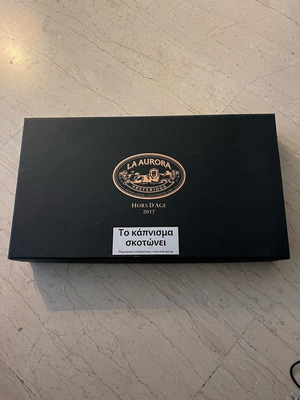 La Aurora Preferidos Hors d’Age 2017 συλλεκτικό κουτί πουρών σαν καινούργιο