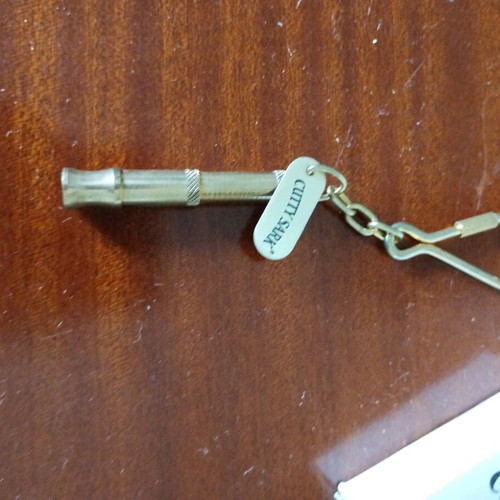 Cutty Sark Keychain Whistle New