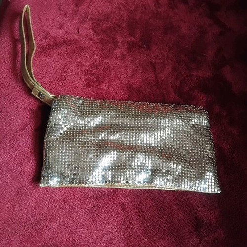 Gold glitter evening bag new, handheld