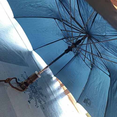 Vintage Olympic Airways umbrella Billy Bo design