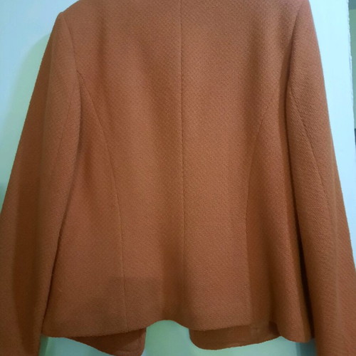 S.Oliver jacket cardigan like new, size M-L, 80% wool, pumpkin color