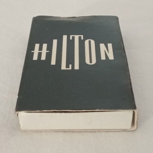 Set of 4 collectible Hilton Sydney Australia matchboxes used, 1970s