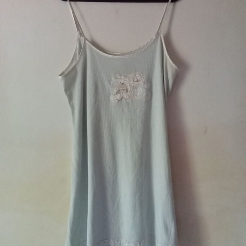 Summer nightgown used, turquoise, size M