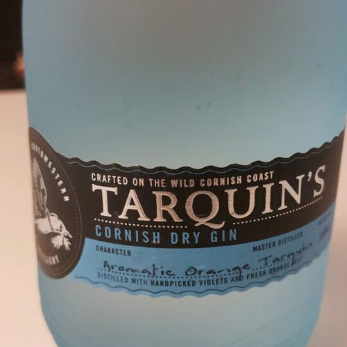 Tarquin’s Cornish Dry Gin 1L premium collectible bottle new