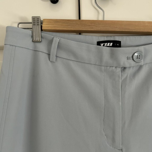 Women's pants tally weijl used, straight fit, turquoise, size XL
