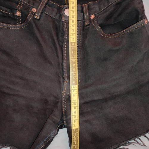 Levi's Vintage Urban Renewal High Waisted Denim Shorts refurbished, XS