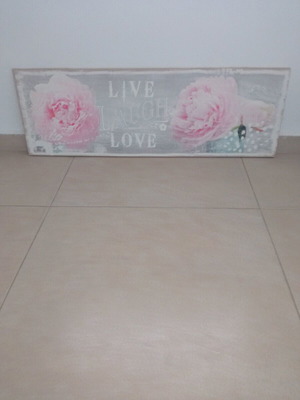 Decorative wall art like new 90x30