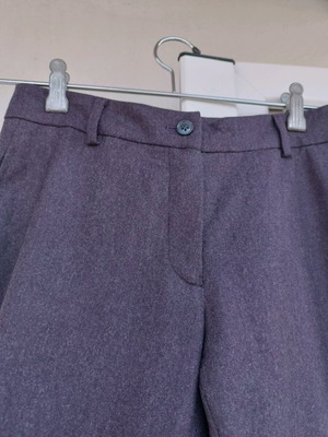 Vintage purple wool slim pants DKNY like new