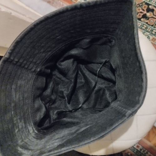 Metallica hat used, black and blue