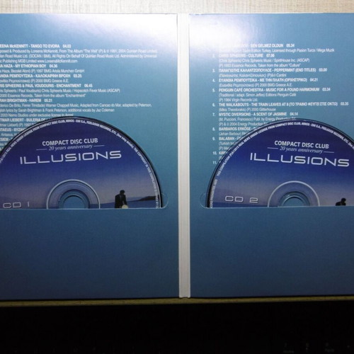 Compact Disc Club Illusions 2 CD like new