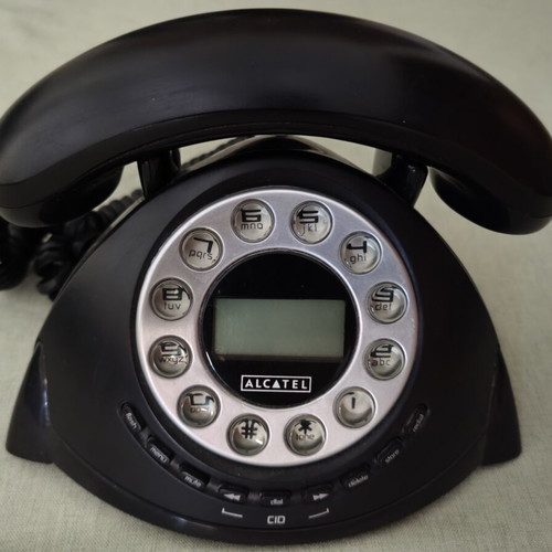 Alcatel telephone, black, wired