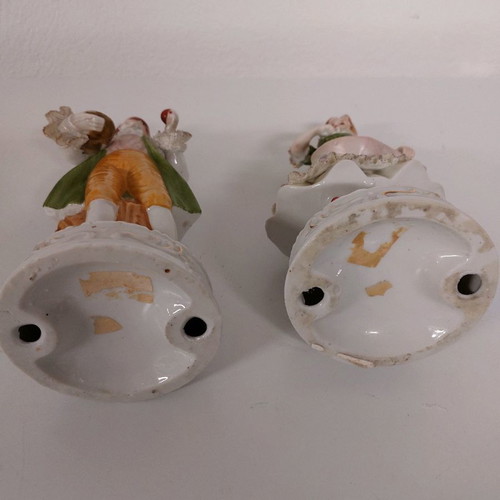 Porcelain couple used, vintage, 26 cm