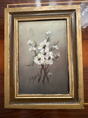 Oil painting used, G. Kara, 24x19