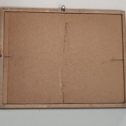 Vera Cruz 1954 vintage promotional photo in wooden frame