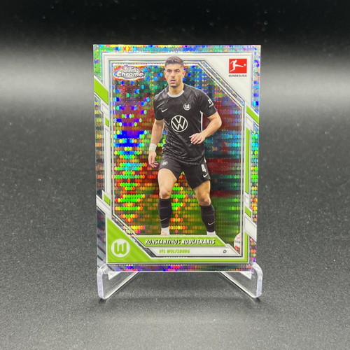2025-26 Topps Bundesliga Konstantinos Koulierakis Pulsar card