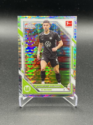 2025-26 Topps Bundesliga Konstantinos Koulierakis Pulsar card