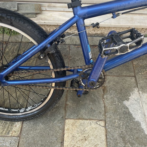 BMX freestyle 20 inch like new, blue, men's