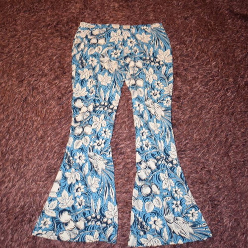 Diane Von Furstenberg Brooklyn floral-print trousers size L like new