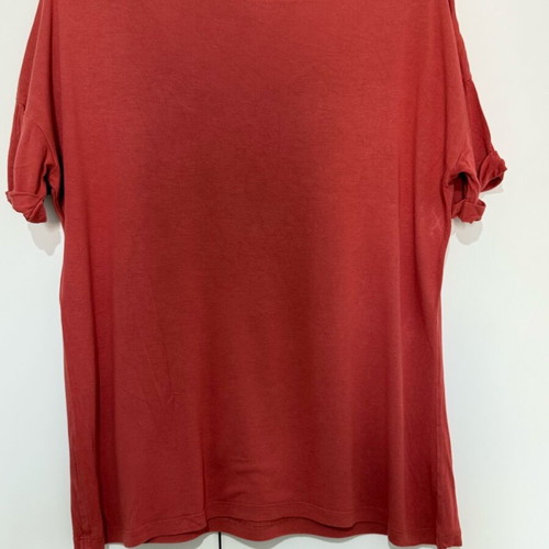 Coral T-shirt Pink Woman small wide fit like new
