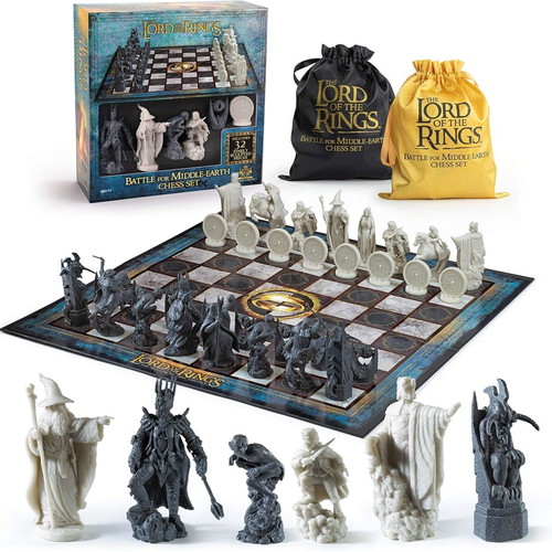 Lord of the Rings Battle for Middle Earth Chess Set new