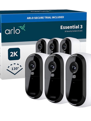 Netgear Arlo Essential 3 IP κάμερα 2K μπαταρία καινούργια