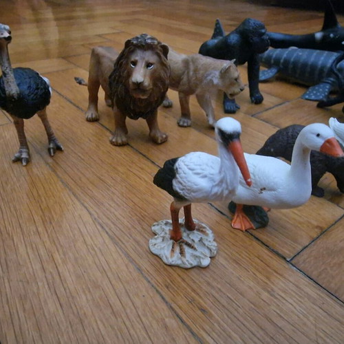 CollectA Schleich Papo animal figures used