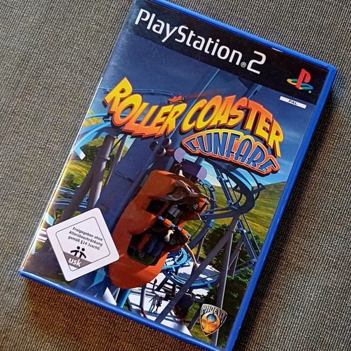 Roller Coaster Funfare PS2 game used, complete