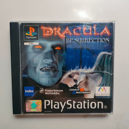 Dracula Resurrection PlayStation PS1 game used, fully functional
