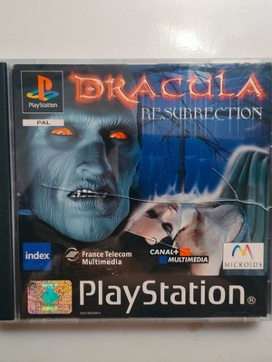 Dracula Resurrection PlayStation PS1 game used, fully functional
