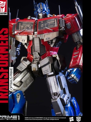 Prime 1 Studio Transformers Generations I Optimus Prime statue
