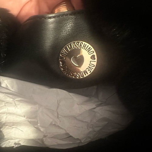 Love Moschino black hand bag new with tags