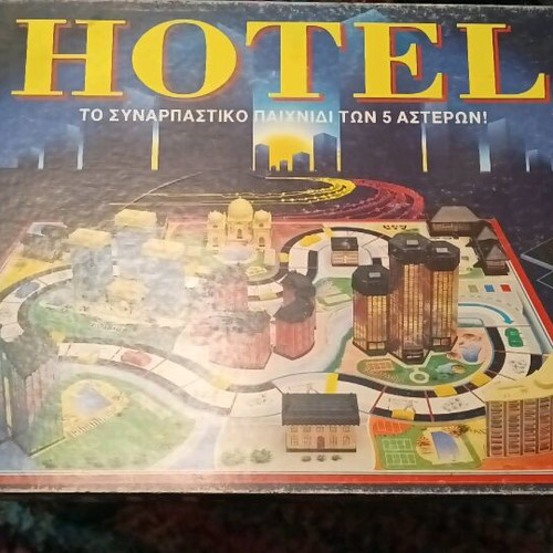 Hotel board game by MB from 1993 like new