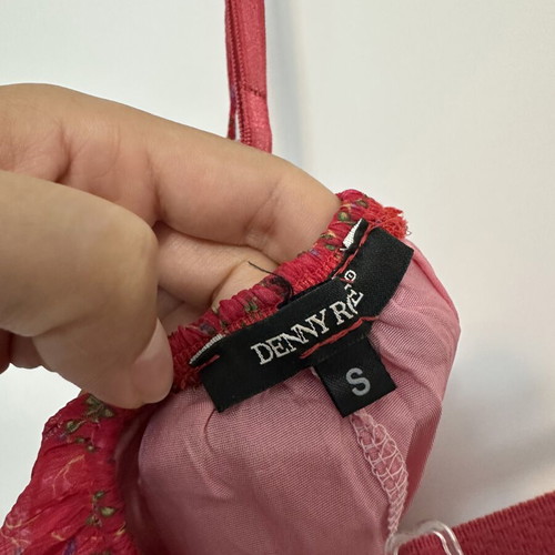 Denny Rose mini dress like new, fuchsia watermelon color, size S