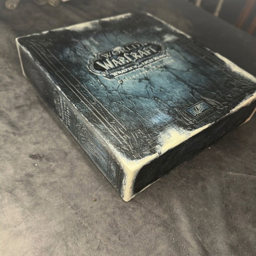 World of Warcraft Wrath of the Lich King Collector’s Edition new complete set