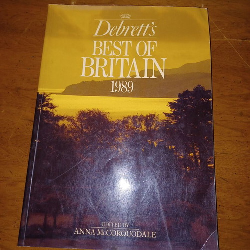 Debrett’s Best of Britain 1989 book like new, English
