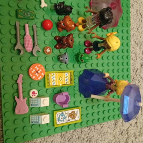 Lego figures and accessories pack