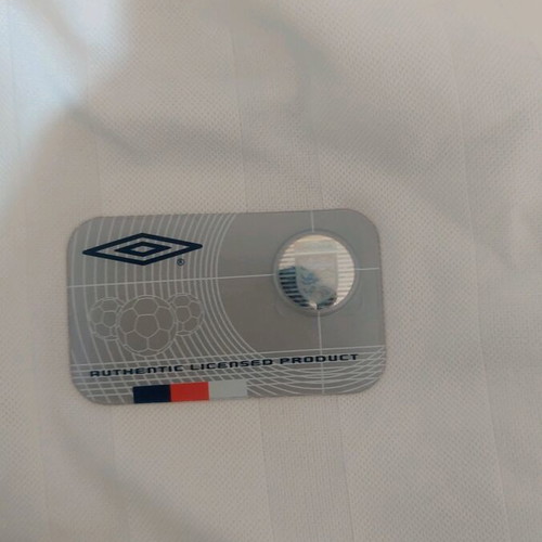 England National Team Beckham Jersey used, genuine authentic