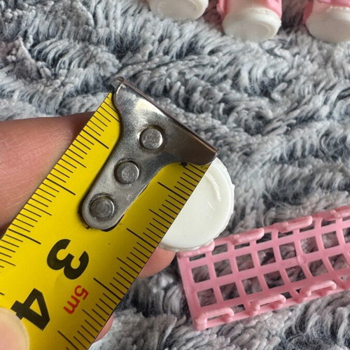 Medium boiled hair rollers like new, pack of 20 pieces
