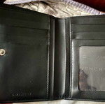 Givenchy Vintage Monogram Canvas & Leather Wallet