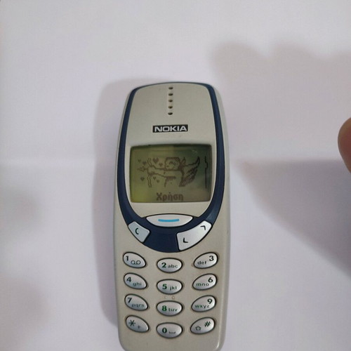 Nokia 3330 Classic Phone used, vintage brick model with charger