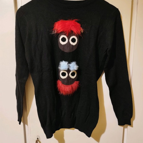 Black shirt with design size medium - large new