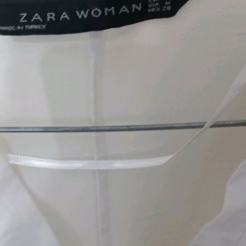 Zara women's white blouses like new size M